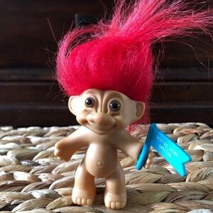 Vintage Treasure Trolls red hair "Your Very Special"